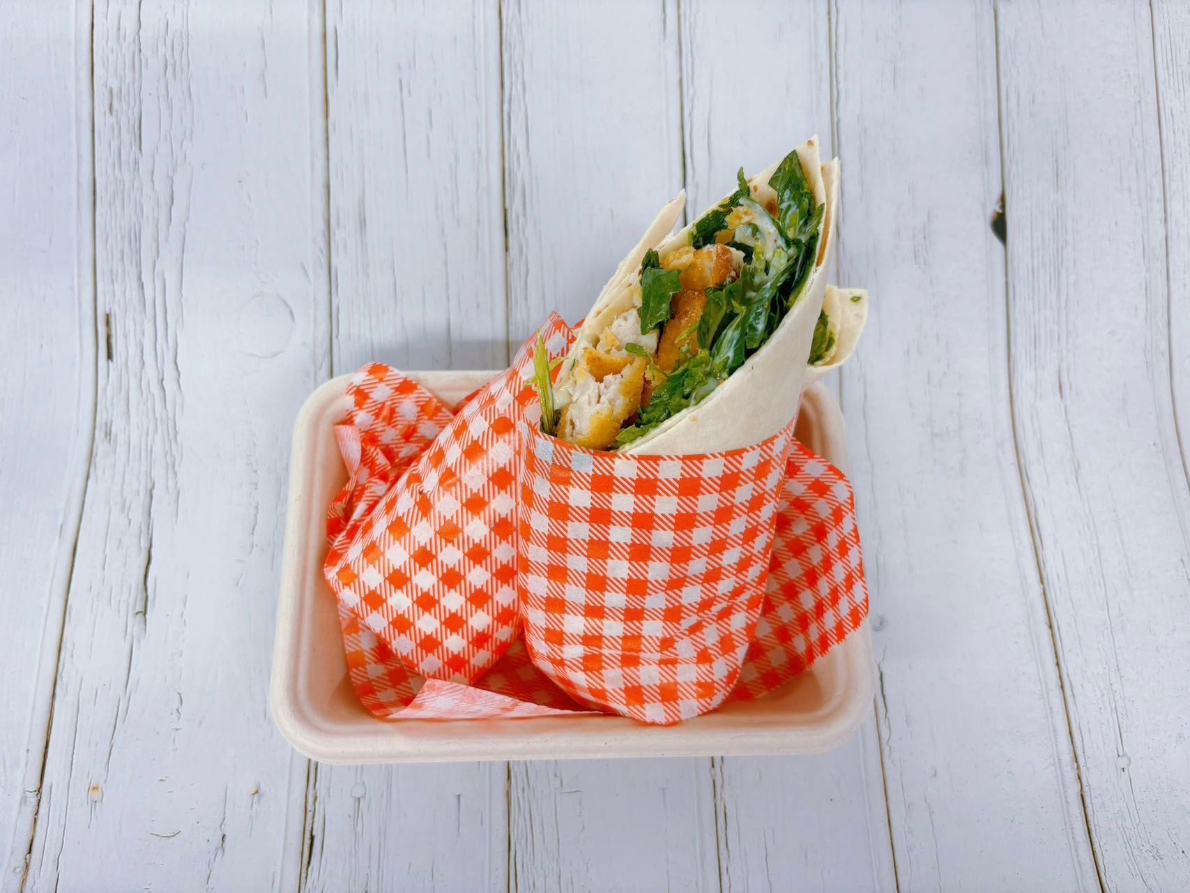 Crispy chicken wrap