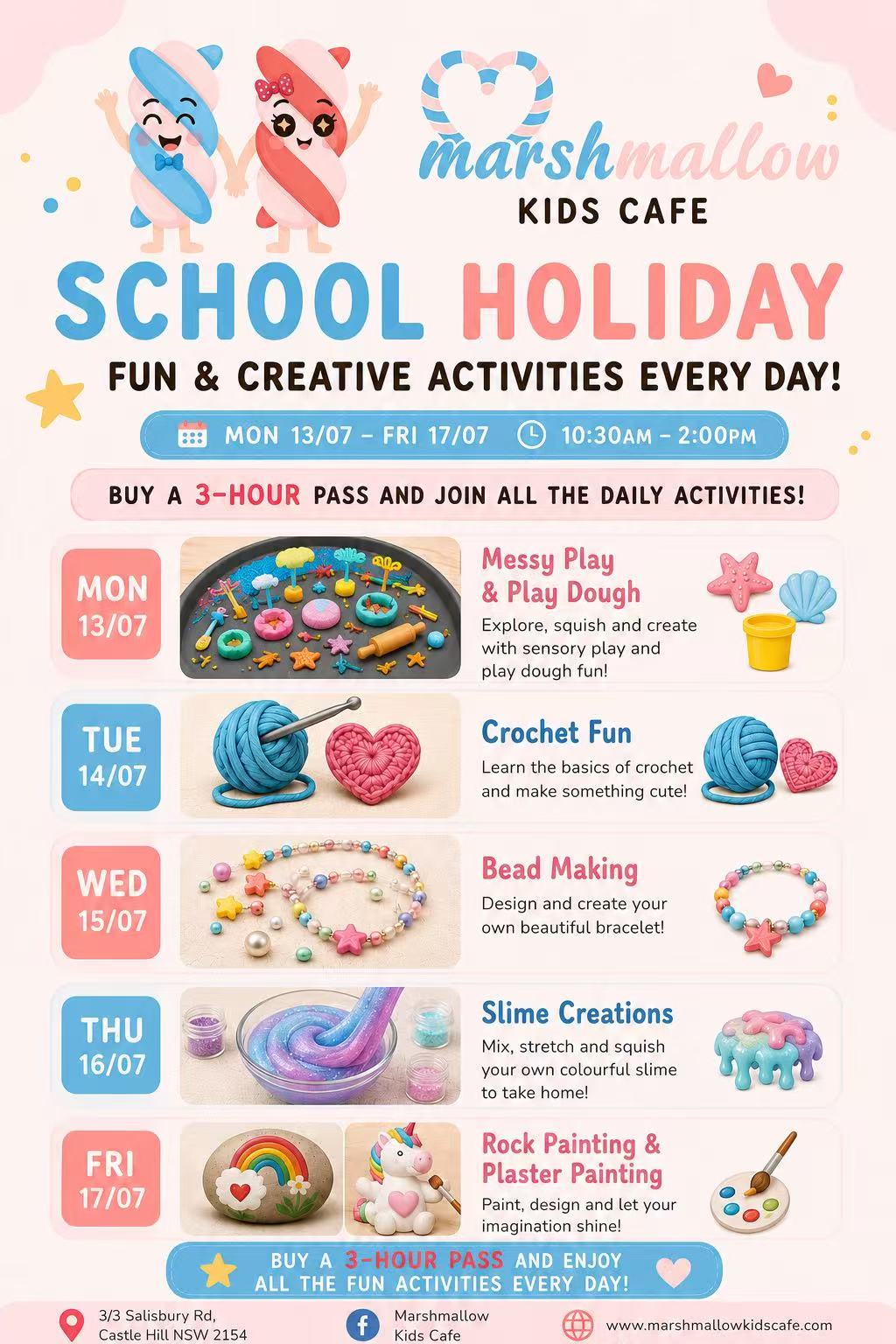 School Holiday Activities week2